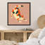 «Playful Calico Cat» par Irrizarry, reproduction d'art sur toile encadrée-363578760