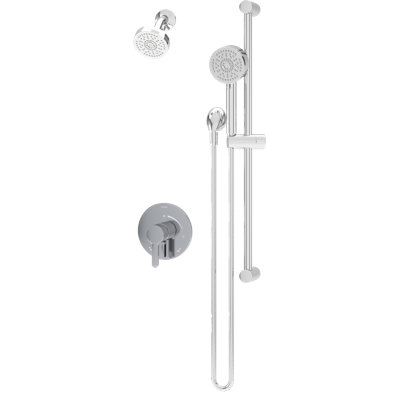 Solarity Hydromersion Single Handle Shower Faucet Trim Kit With Hand Spray And Integral Diverter