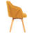 Fegan Swivel Linen Upholstered Back Side Chair-879140303-913849422