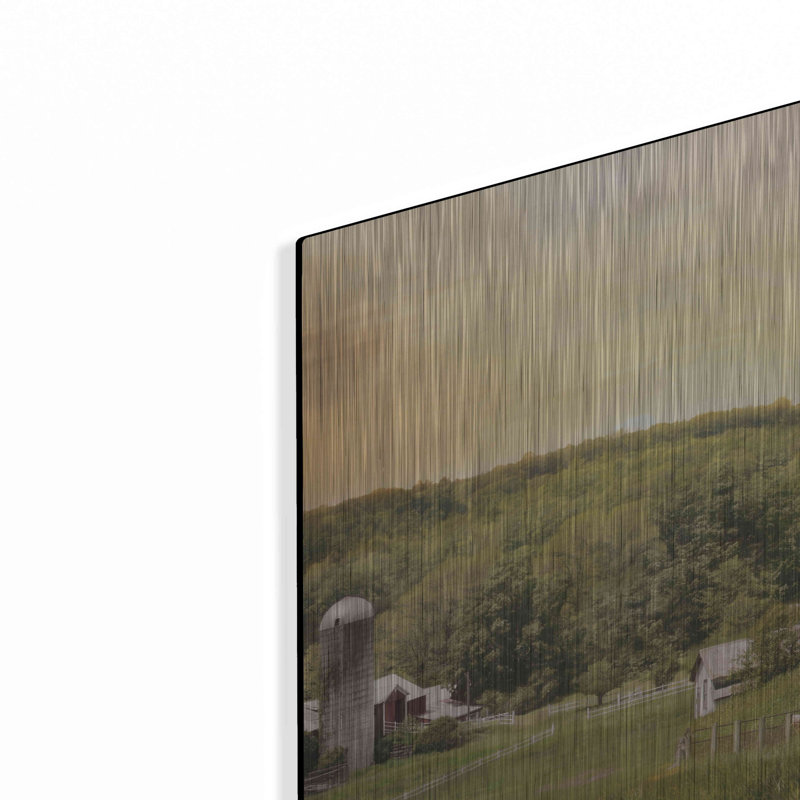 «Flag Barn» par Lori Deiter, H 24 po x l 36 po