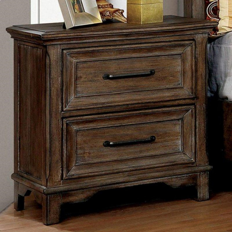 Table de chevet 2 tiroirs Bobbitt