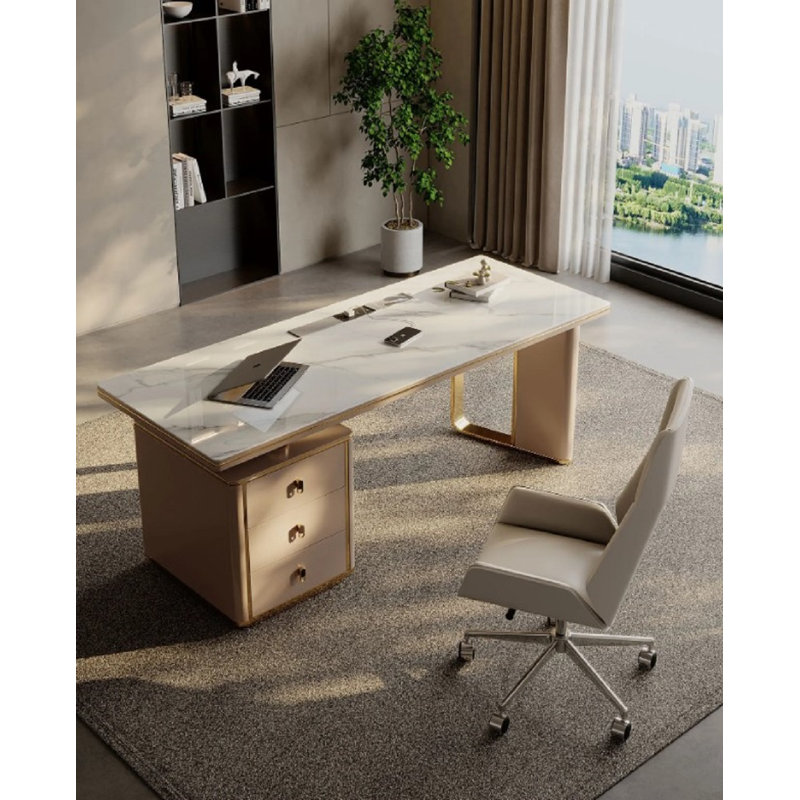 Attilio Executive Desk, 75cm H x 180cm W x 70cm D