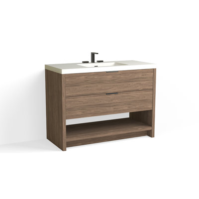 Vue 48" W Freestanding Single Bathroom Vanity