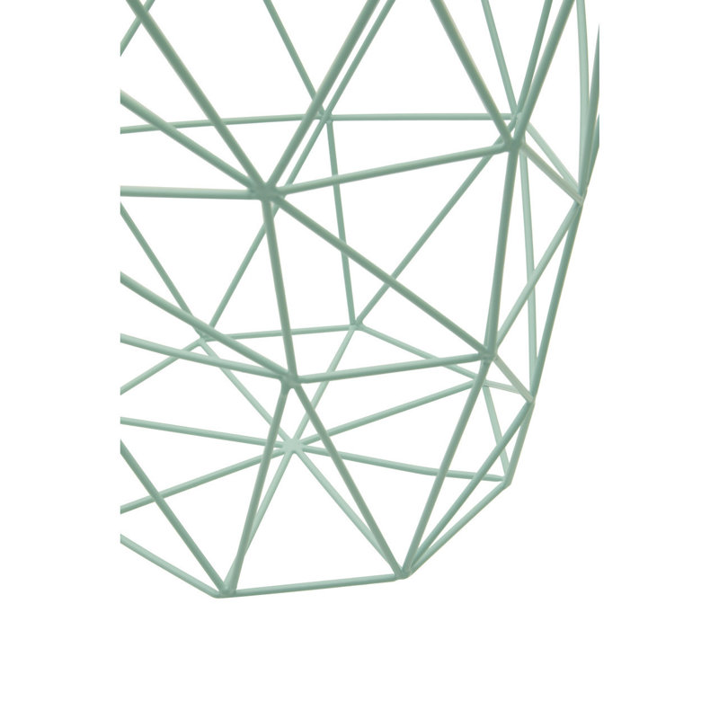 Hykkon Decorative Basket, Green