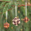 Novica Handmade Creative Christmas Wood Ornaments (Set Of 3)