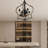 Montara 15" French Country Wood Reversible Ceiling Fan with 4 Lights and Remote, 3 Speeds Ceiling Fan
