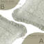 Housse de coussin en coton fabriqué à la main Fab divine, volants gris 18 po x 18 po, housse de coussin à volants-106744478