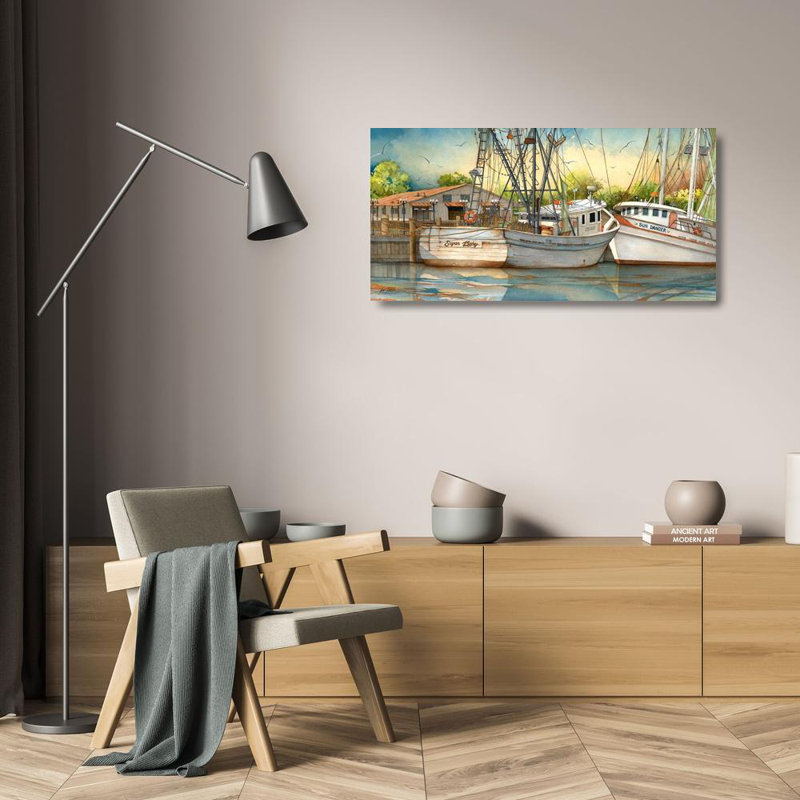 «Breakwater Bay Rizzo», art sur toile tendue par Gene Gallery: Sugar Baby, H 14 po x l 24 po