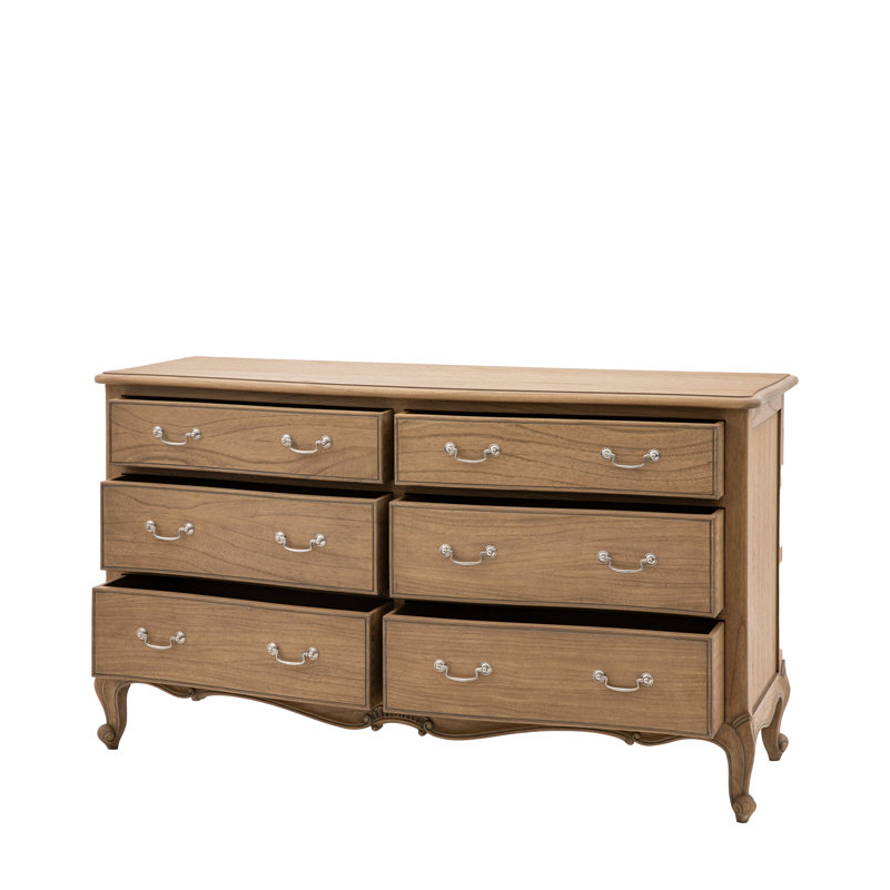 Devontray 147cm W 6 - Drawer Chest of Drawers