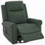 Fauteuil inclinable manuel pivotant à 270 ° avec massage et chauffage et poche latérale-131655132