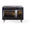 ILVE Nostalgie II Noblesse 48 in Dual Fuel Range, 5 Burner, Griddle, Frenchtop-542713226-542714489