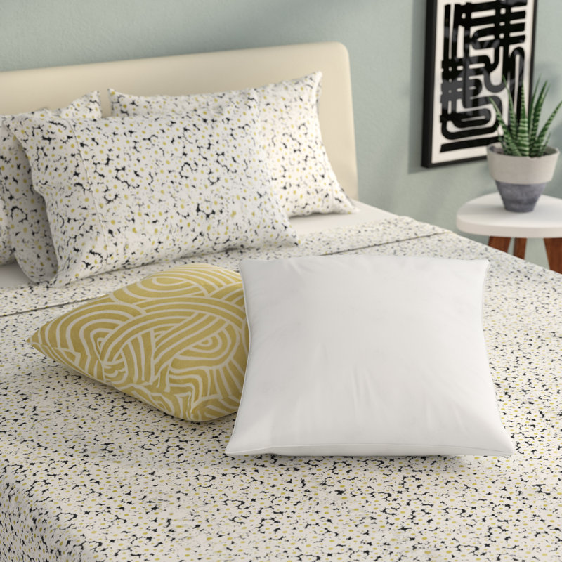 White 20" x 20" Polyester Pillow Insert