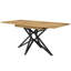 Extendable Metal Base Dining Table