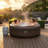 Bestway Saluspa Airjet Inflatable Hot Tub W/ Energysense Cover, Brown-130669214