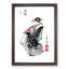 Courtesan on Parade by Katsushika Hokusai - Picture Frame Painting Print-55510586-55510587