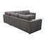 Canapé modulaire 3 pièces d'angle rembourré symétrique-133713038
