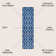 Oakden Ogee Fretwork Blue/Gray Rug