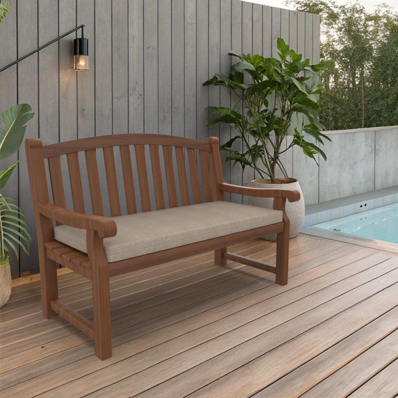 Sunbrella® Outdoor Lounge Chair Cushion, Cast Ash Sunbrella® Plainweave
