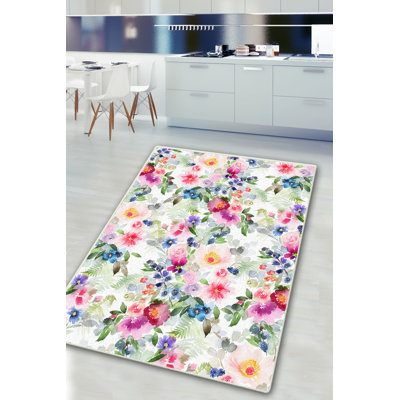 Antibacterial Hall Carpet, 100% Polyester, 47.2 x 59.1 inches | 10 mm Pile Height, 700 g/m² | Non-Slip Underside, Machine Washable | Perfect for Entryways & Living Rooms, Durable & Stylish Design