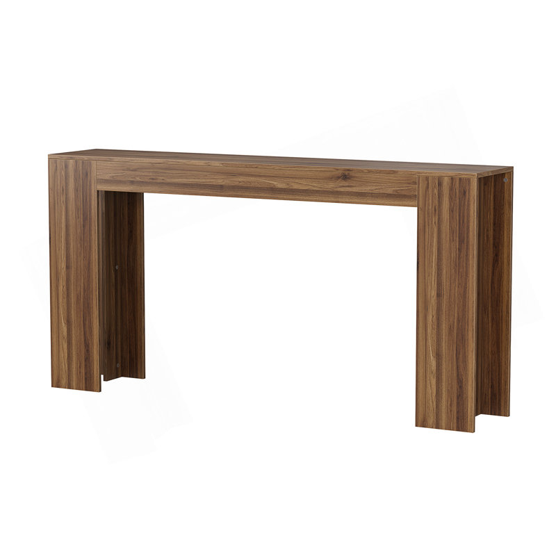62.99-Inch Extra-Long Entryway Table, Walnut