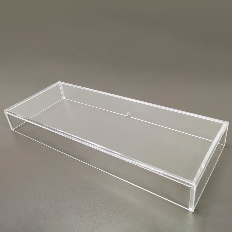 Clear Acrylic 5-Sided Box/Risers