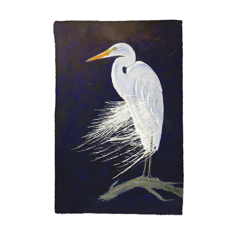 Torchon Egret Feathers