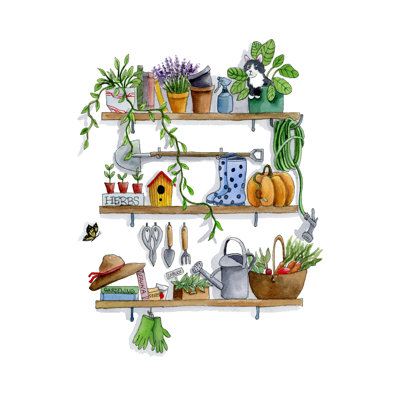 «Gardener's Shelf» par Leah Tedesco sur