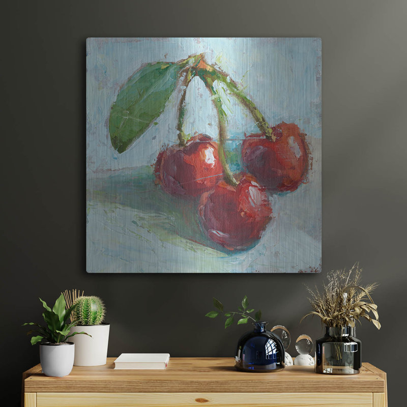 " Impressionist Fruit Study IV " by Ethan Harper, 24" H x 24" W