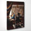 Johannes Vermeer - Wrapped Canvas Painting-19047256