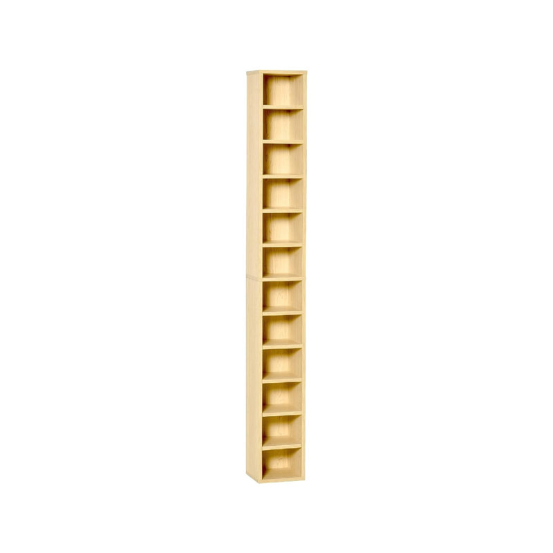 175cm H Media Shelves