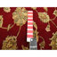 Tapis rouge rubis en laine et soie noués à la main 6 pi x 9 pi 2 po 46F028FDC6744F19883F460EDCE40A68