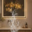 Miroir de salle de bain à DEL 36 po x 24 po, miroir de meuble-lavabo lumineux à intensité variable avec bande lumineuse givrée, 3 températures de couleur, antibuée, fonction mémoire et arrêt automatique après 2 heures
