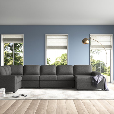 Andes 146.5" Wide Reversible Modular Sectional
