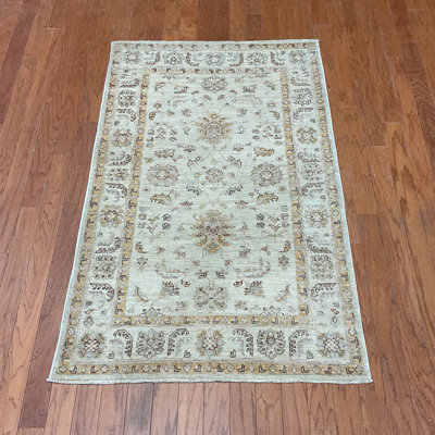  Handmade Oushak Wool Rug