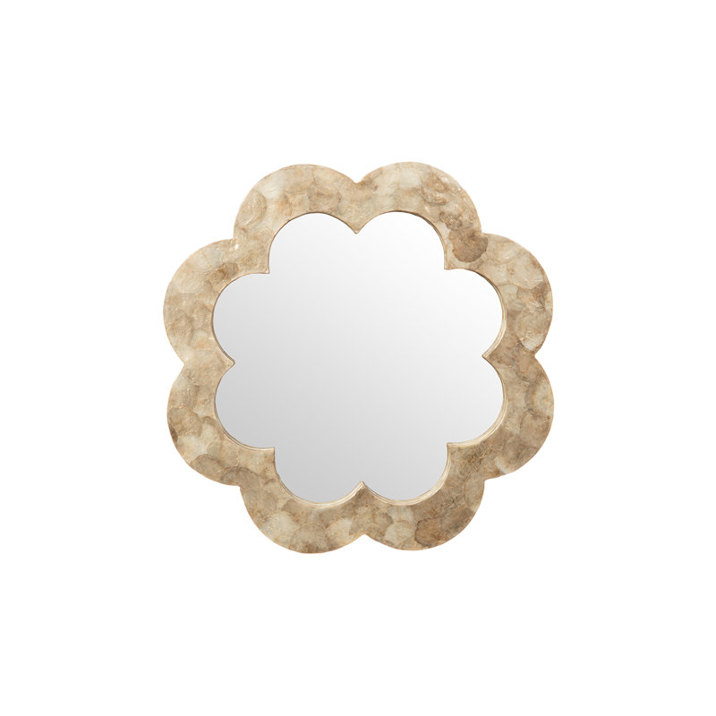 Bette Bud Wall Mirror, Champagne Gold