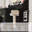 Bureau de meuble-lavabo avec grand miroir et lumières, bureau de maquillage 45,9 po, 3 modes d'éclairage à luminosité réglable, table de coiffeuse avec prise de courant et 8 tiroirs, pour salle d'eau et chambre à coucher-674870206