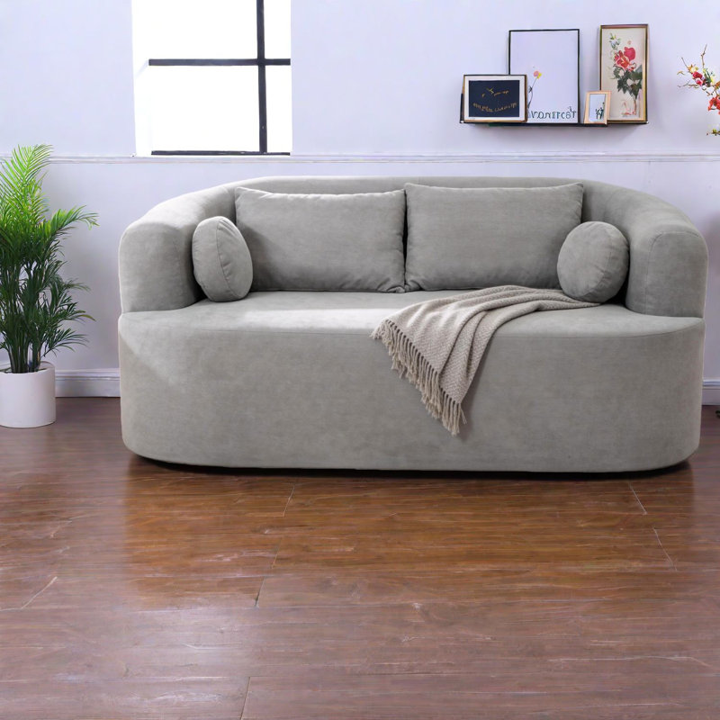 Space-saving Chenille Sofas, Modern Style For Compact Home Living
