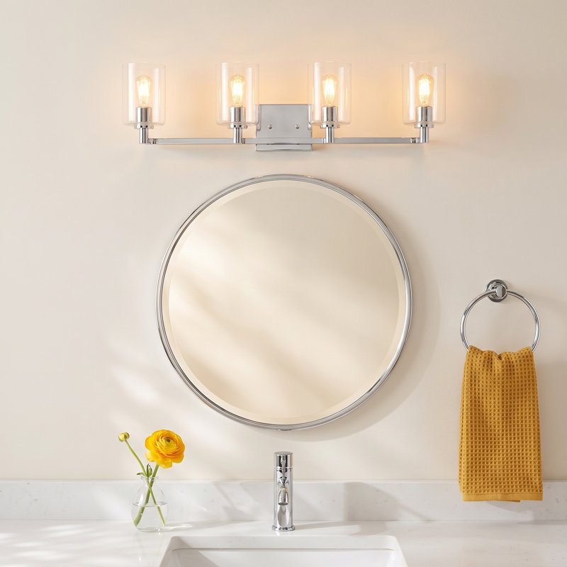 Haines 4 - Light Dimmable Vanity Light, Chrome