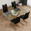 Table en verre de style moderne