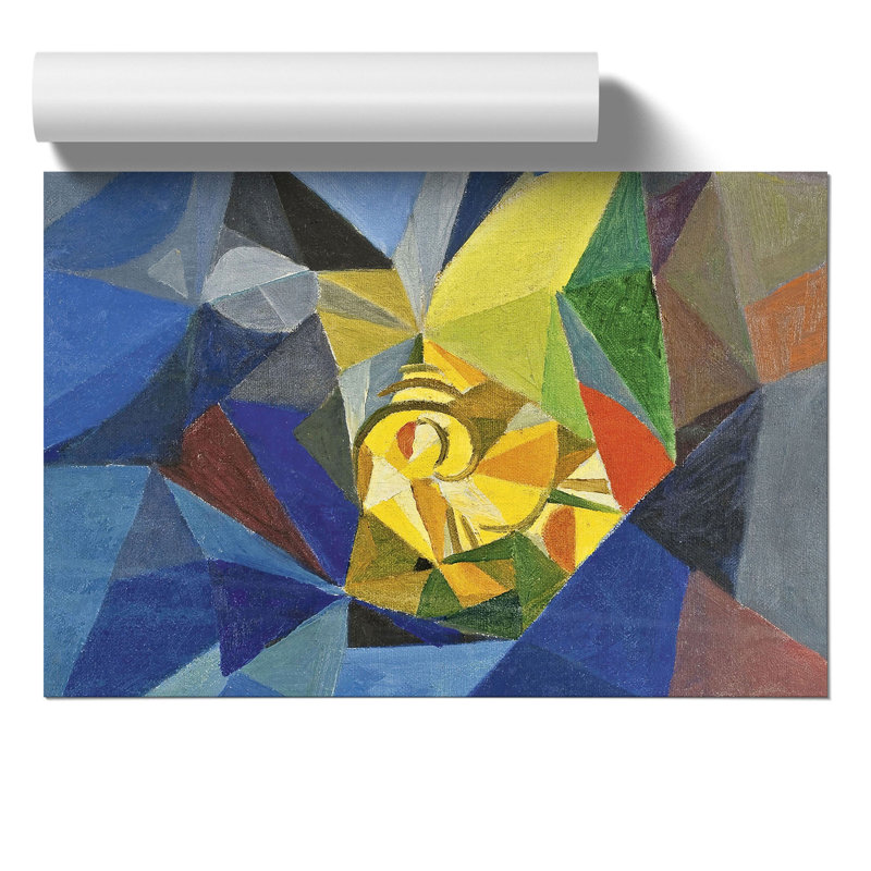 Composition by Alexander Bogomazov - Frameless Print, 42cm H x 59cm W x 0.1cm D