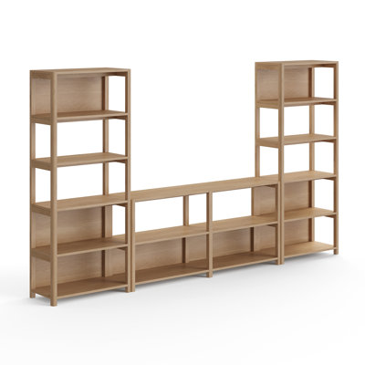 Bibliothèque Versa H 77 po x l 133 po x P 15,5 po