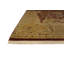 Passions Hand Knotted Wool Area Rug in Red/Gold/Beige-50140539