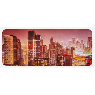 Tapis de cuisine cityscape
