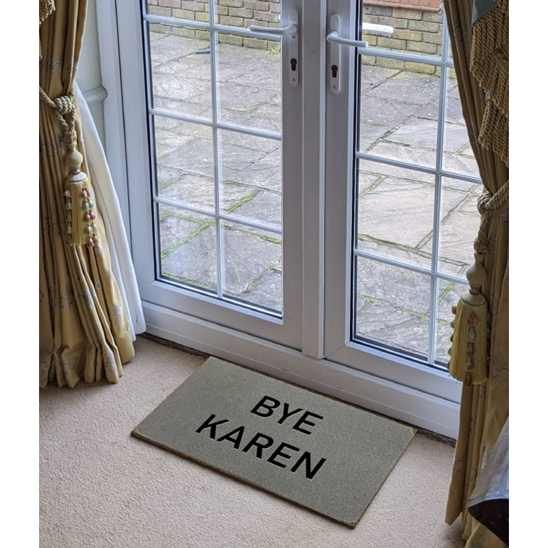 Aneurin Non-Slip No Pattern Doormat