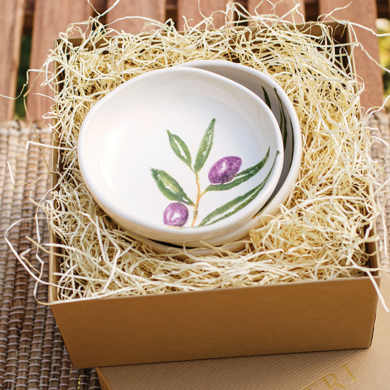 Oliva Terra Bianca Condiment Bowls