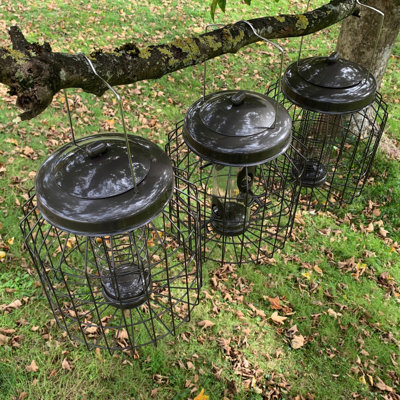 Labastide Metal Hanging Tube Bird Feeder