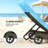 Outdoor Lounge Chair,Wicker Chaise Lounge Chair