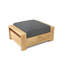 Madera Outdoor Teak Ottoman-233249375
