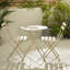 Laster Garden Dining Table Set With 2 Matching Dining Chairs - Patio Bistro Set for Modern Garden-227452038