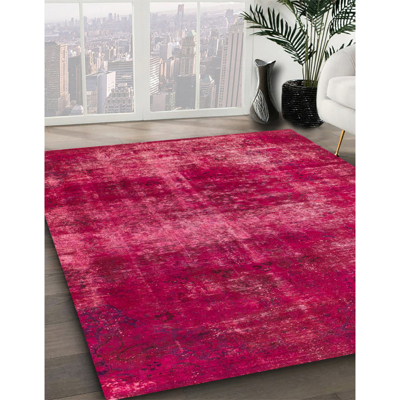 Abstract Indoor Rug, Square 4'